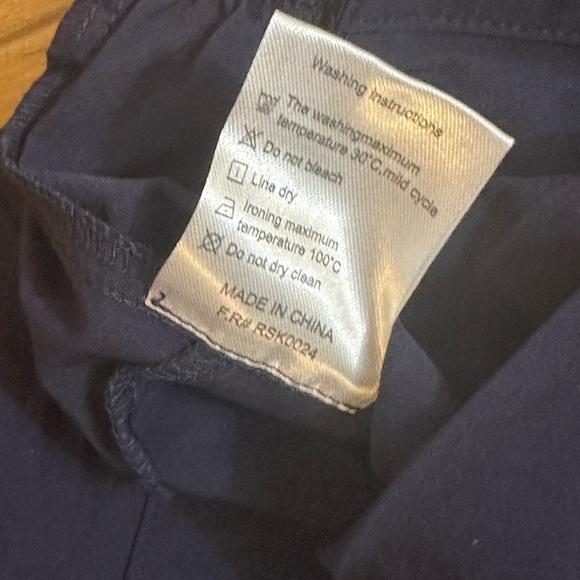 New Navy Blue Lightweight Golf Hiking Quick dry pants 44 - Picture 9 of 13